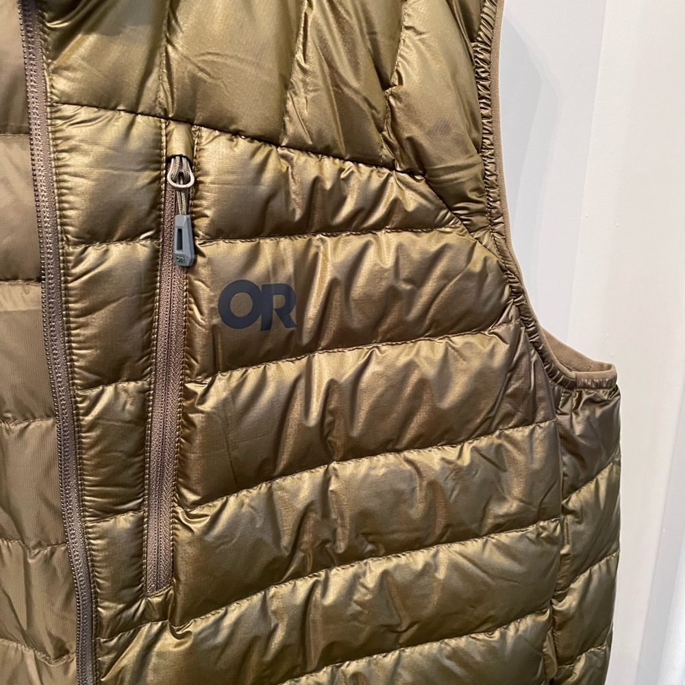 Men’s Outdoor Research Olive Green Vest